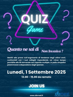Quiz Game : Quanto ne sai di Non Invasiva ? La data è stata CANCELLATA a breve la nuova data